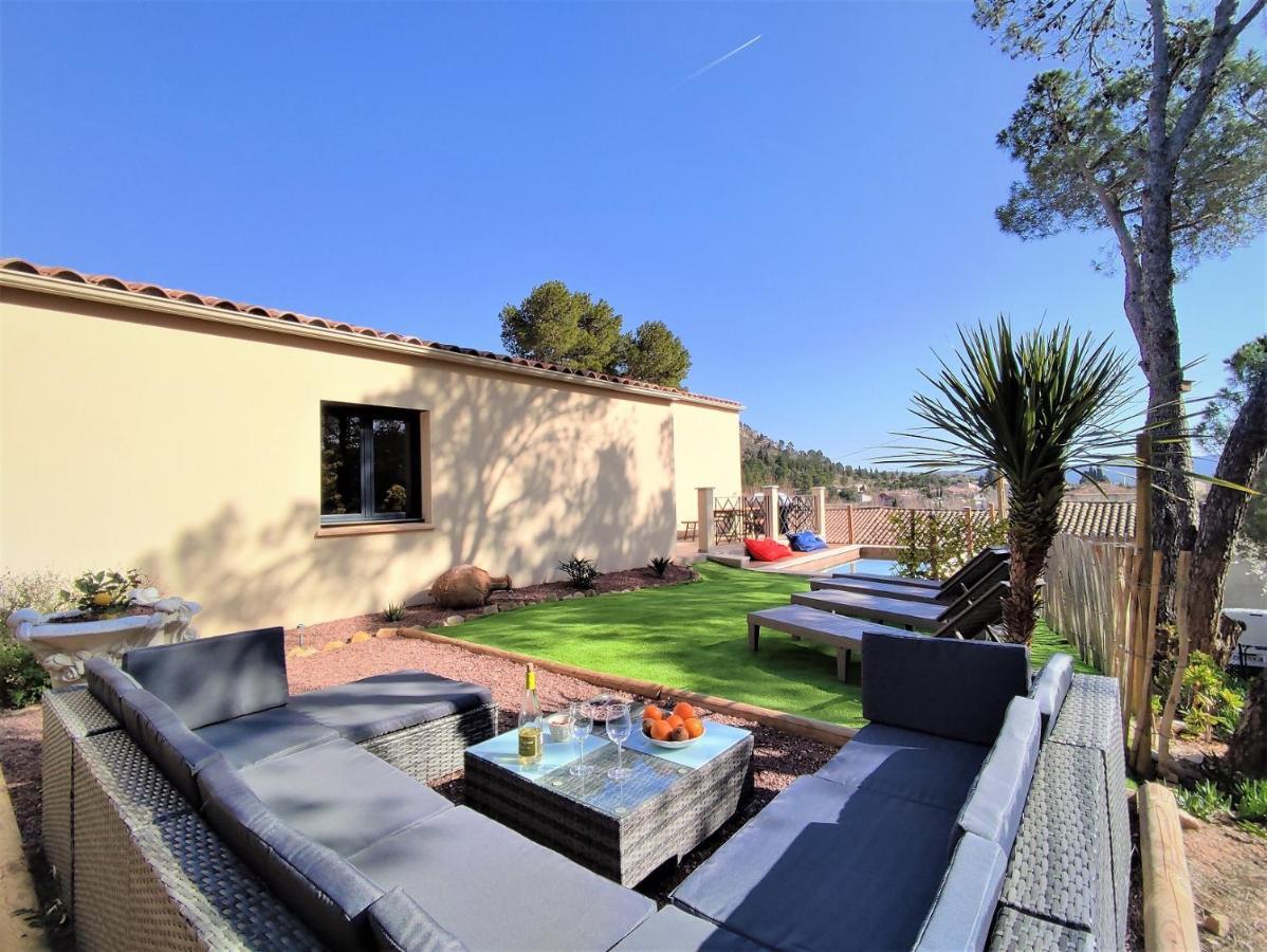 Villa Entiere Bellevue - Balneo - Piscine - Clim Montséret Buitenkant foto