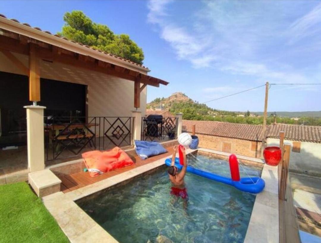 Villa Entiere Bellevue - Balneo - Piscine - Clim Montséret Buitenkant foto