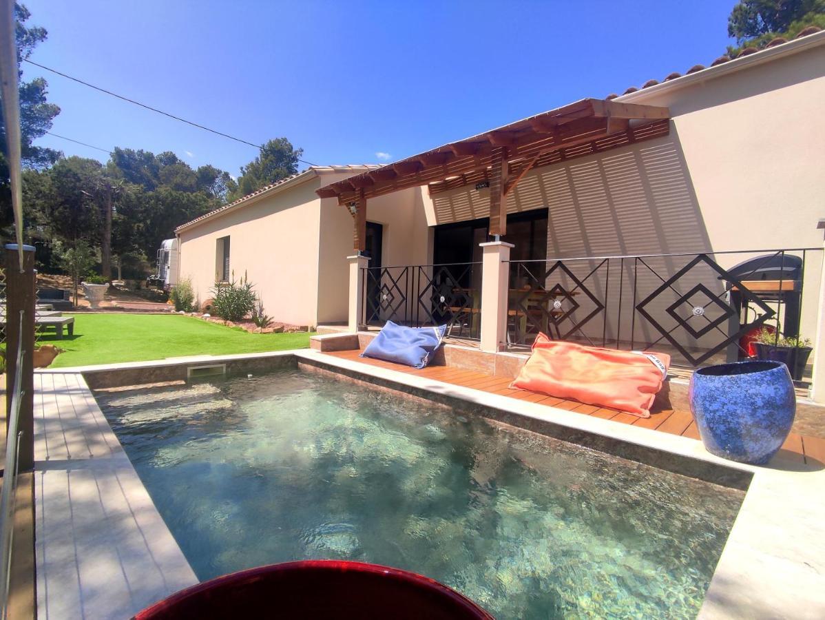 Villa Entiere Bellevue - Balneo - Piscine - Clim Montséret Buitenkant foto